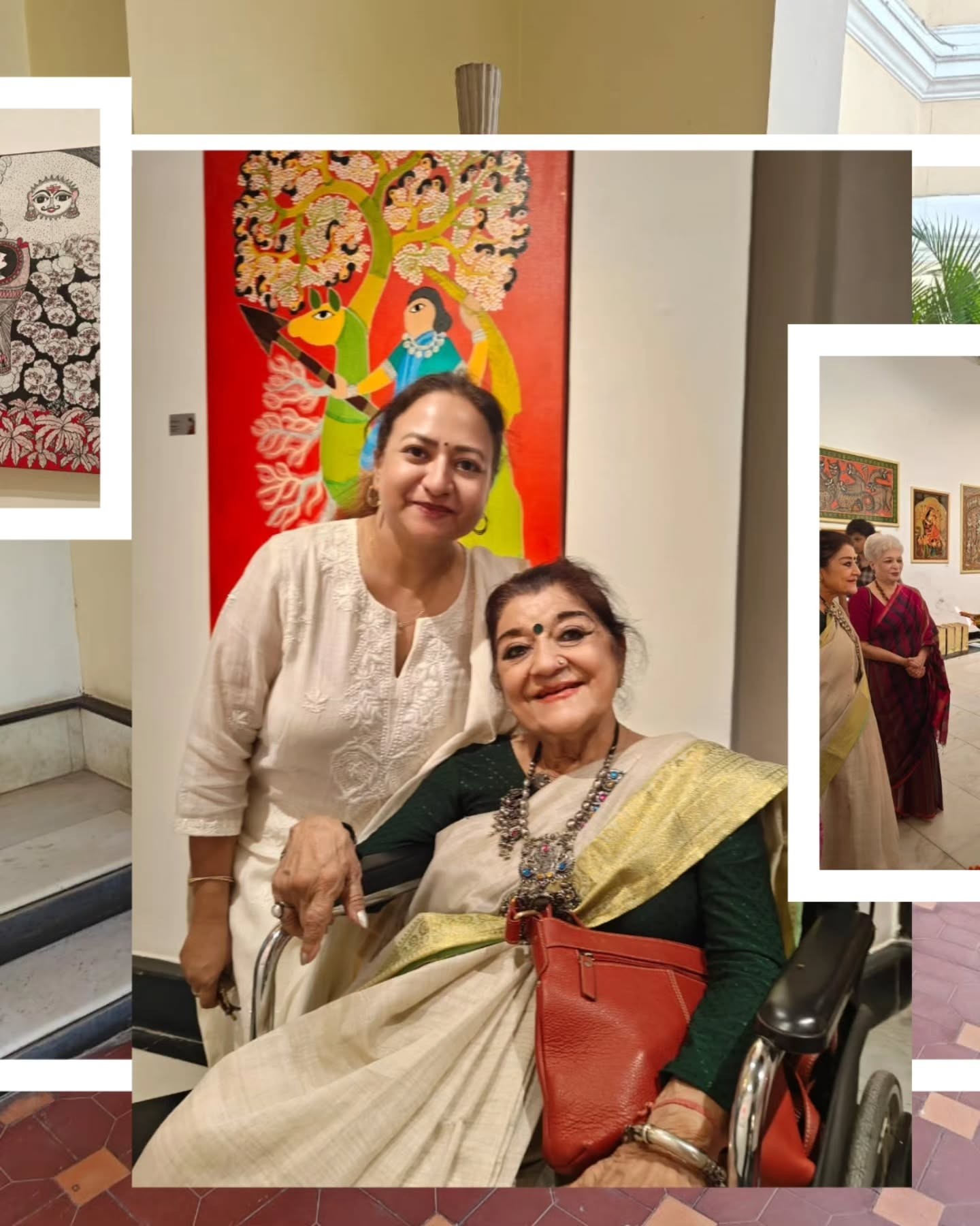 Distinguished guests at Bikaner House cultural salon