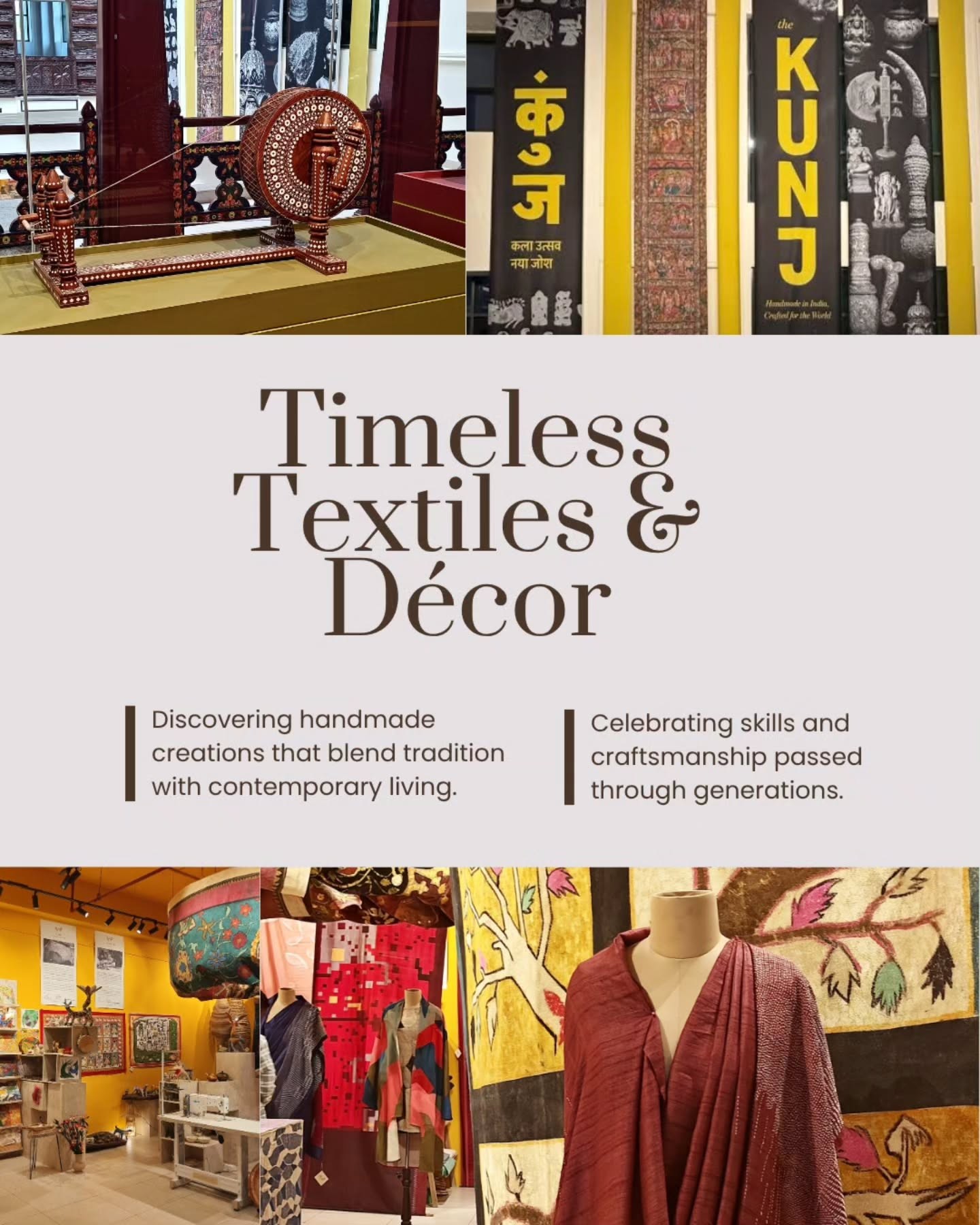 Heirloom Magadhi grain & textile convergence
